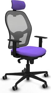 Sedia da ufficio con poggiatesta Piqueras y Crespo 1D036G2 Viola