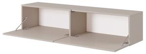 Mobile TV Sospeso 140 Cm 2 Ante Tortora Echo