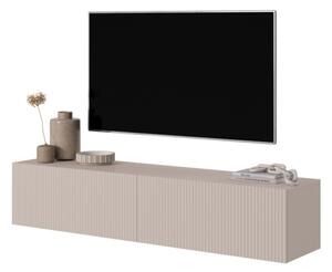 Mobile TV Sospeso 140 Cm Cannettato 2 Ante Tortora Bali