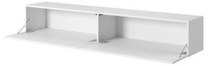 Mobile TV Sospeso 175 Cm Cannettato 2 Ante Bianco Opaco Bali