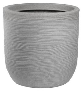 Vaso in resina da esterno interno cilindro d.35x34h Raffaello Beige