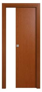 Porta scorrevole con telaio colore ciliegio 60x210 cm