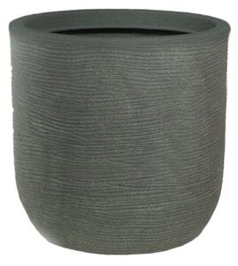 Vaso in resina da esterno interno cilindro d.35x34h Raffaello Verde