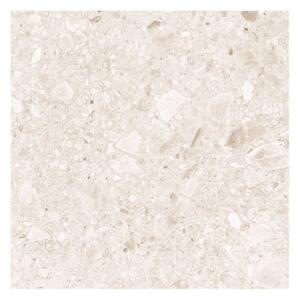 Pavimento 60x60 Cm Gres Porcellanato Effetto Graniglia Ceppo Avorio Opaco
