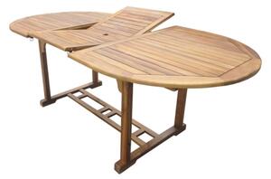 Tavolo Legno Allungabile 240/180x100x75 cm - Acacia FSC 100%