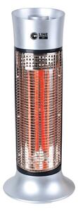 Stufa a Torre con Lampade al Carbonio Oscillante 450/900W - Sicura e Efficiente