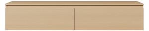 Mobile TV Sospeso 150 cm 2 Ante A Ribalta Rovere Lindberg Lume