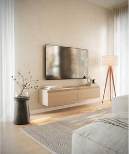 Mobile TV Sospeso 150 cm 2 Ante A Ribalta Rovere Lindberg Lume