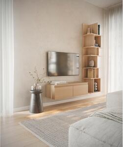 Mobile TV Sospeso 100 cm 2 Ante A Ribalta Rovere Lindberg Lume