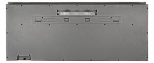 Camino elettrico da parete a incasso frontale CHICAGO130 L127 x P14 x H45 cm