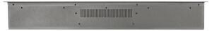 Camino elettrico da parete a incasso frontale CHICAGO130 L127 x P14 x H45 cm