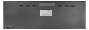Camino elettrico da parete ad incasso 3 Lati BOSTON100 L101,6 x P20 x H44 cm
