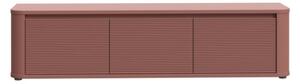 Mobile TV Da Terra 3 Ante 170x40x40 Design Moderno Lehman Terracotta