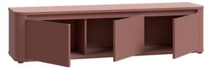Mobile TV Da Terra 3 Ante 170x40x40 Design Moderno Lehman Terracotta