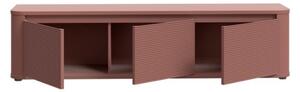 Mobile TV Da Terra 3 Ante 170x40x40 Design Moderno Lehman Terracotta