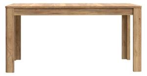 Tavolo Allungabile 90x160-206 Cm Da Arredo Interno Lehman Rovere
