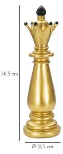 Alfiere Oro E Nero Cm Ø 12,5X38,5