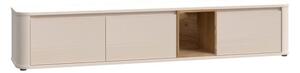 Mobile TV Sospeso 3 Ante 215x40x40 Con Vano A Giorno Lehman Sabbia