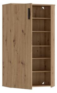 Scarpiera 6 Ripiani 2 Ante 70x34x120h 18 Paia Nube Rovere Artisan