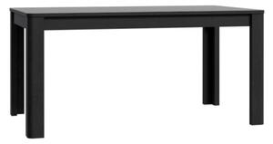 Tavolo Allungabile 90x160-206 Cm Da Arredo Interno Lehman Rovere Nero