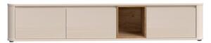 Mobile TV Sospeso 3 Ante 215x40x40 Con Vano A Giorno Lehman Sabbia
