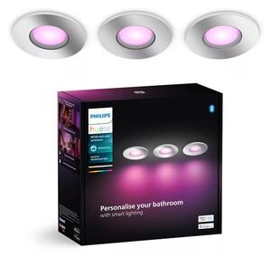 Philips-SET 3x LED RGBW Lampada da bagno dimmerabile Hue XAMENTO 1xGU10/4,2W IP44