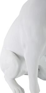Cane Con Corona Bianco Cm 20X12,5X33