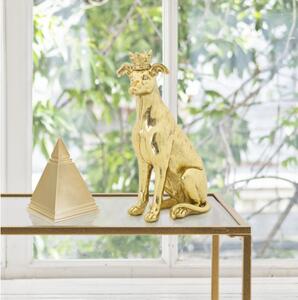 Cane Con Corona Oro Cm 20X12,5X33