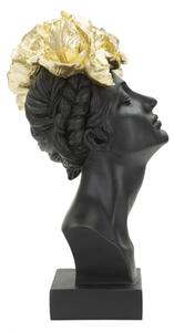 Donna Con Farlalle In Testa Cm 21X20X36,5