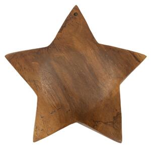 Decorazione Bintang Da App.In Teak Ric. Cmø19X5 Min2 (Pezzi Unici-Non Rip. In Serie)