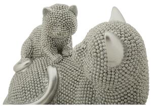Gatto Sparky Con Cucciolo Cm 19X9X13