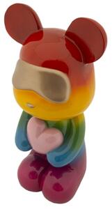 Orsetto Rainbow In Piedi Cm 22,50X17,5X42,5