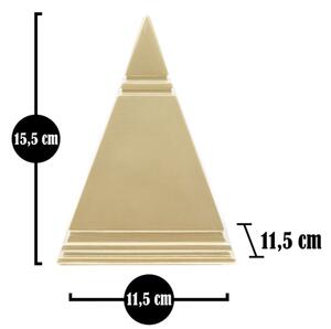 Piramide Gold Cm 11,5X11,5X15,5
