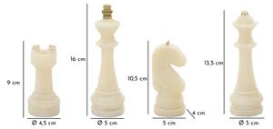Scacchi Quarzy Set 8 Pz Assortiti Cm Ø 4,4X9,2-4,3X13,3-5X16-X4,5X10,3