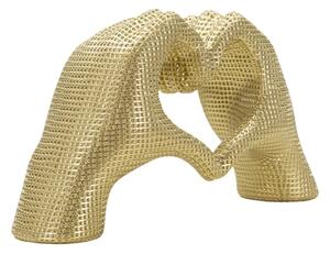 Scultura Lover Gold Cm 25X7,5X13,5