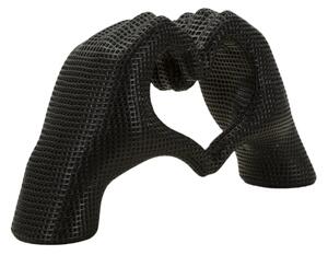 Scultura Lover Black Cm 25X7,5X13,5
