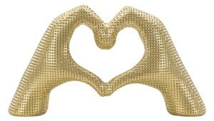 Scultura Lover Gold Cm 25X7,5X13,5