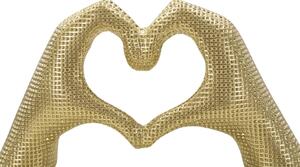 Scultura Lover Gold Cm 25X7,5X13,5