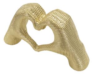 Scultura Lover Gold Cm 25X7,5X13,5