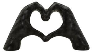 Scultura Lover Black Cm 25X7,5X13,5