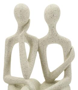 Statuetta Coppia Stons Cm 11,5X9X25