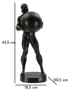 Statuetta Atlas Cm 18,5X20,5X43,5