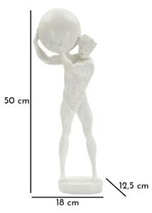 Statuetta Atlas Cm 18X12,5X50
