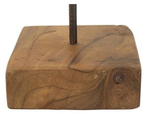 Scultura Stella In Teak Riciclato Cm 28X12X42 (Pezzi Unici - Non Rip. In Serie)