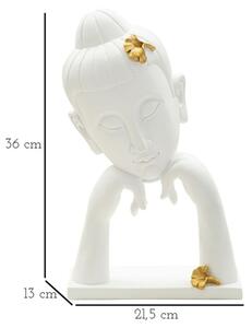 Testa Buddha -B- Cm 21,5X13X36