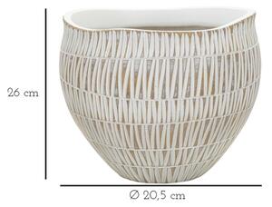 Cachepot Resina Stiky Cm Ø 26X20,5