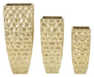 Porta Vasi Glody Tris Cm 38X38X94-30,5X30,5X76-23X23X63