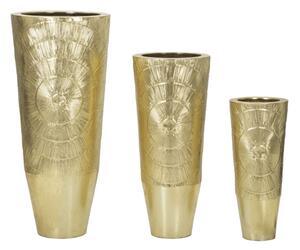 Porta Vasi Goldely Tris Cm Ø 50,8X114,9-40X92,7-29,8X70,5