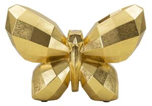 Vaso Butterfly Gold Cm 22,5X8X15