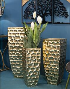 Porta Vasi Glody Tris Cm 38X38X94-30,5X30,5X76-23X23X63